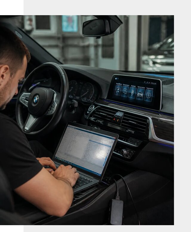 Русификация мультимедиа BMW для авто под ключ в Саянске