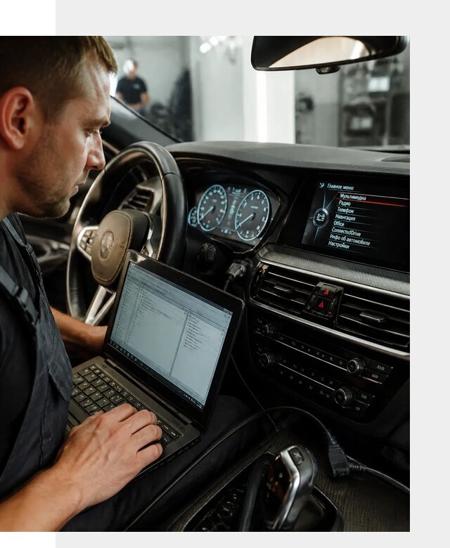 Русификация приборной панели BMW для авто в Саянске от компании