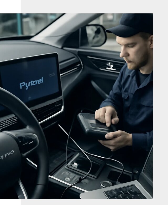 Русификация автомобилей Jetour с адаптацией меню в Саянске