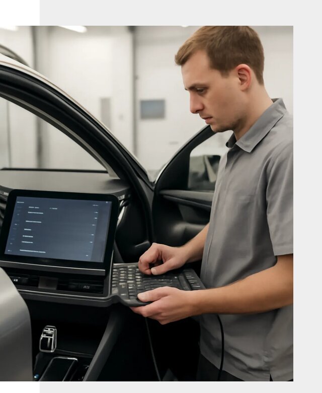 Русификация мультимедиа автомобилей Lynk Co в Саянске