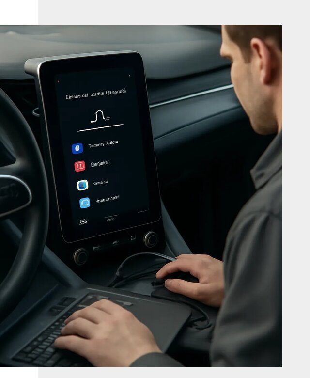 Установка приложений Lynk Co на автомобиль в Саянске