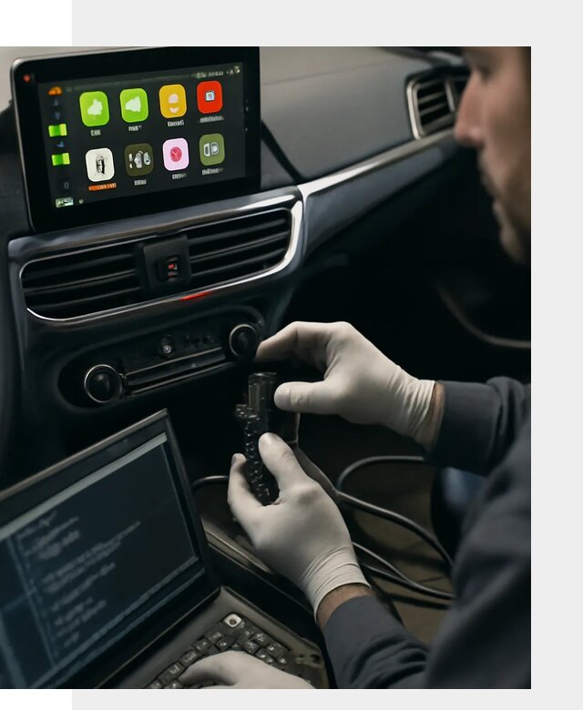 Активация Apple CarPlay в Саянске для штатной мультимедиа