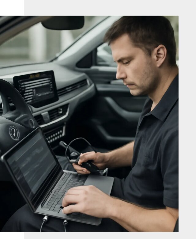 Настройка телематики автомобиля под ключ для авто в Саянске